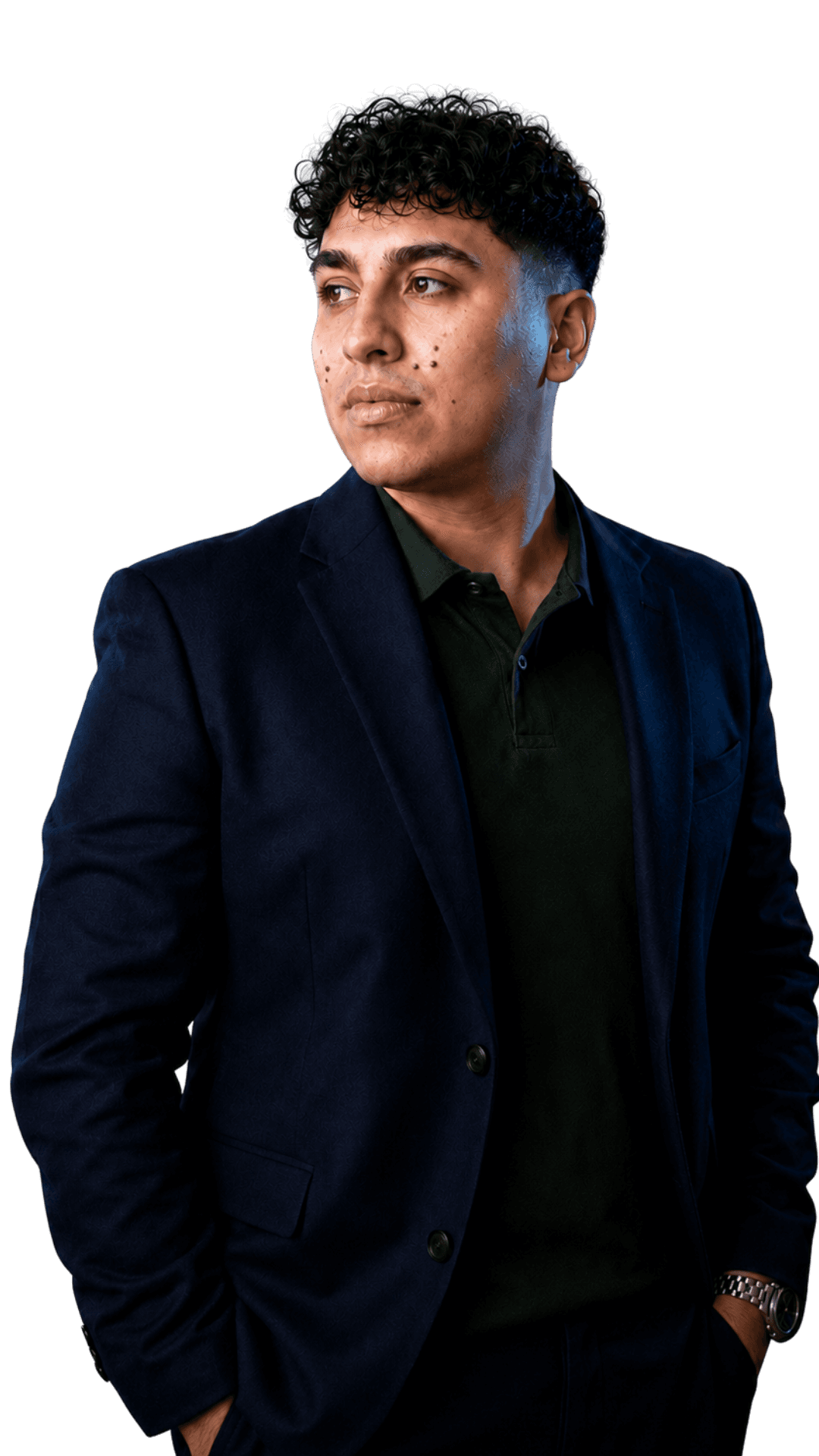 Retrato de Ian Laurel Pastene.
